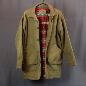 Vintage Tan Cotton Canvas Duck Woolrich Jacket